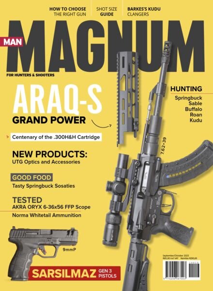 Man Magnum – September-October 2025 Cover