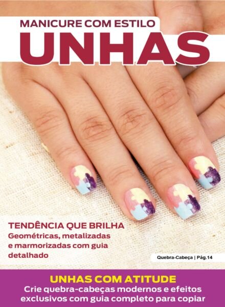 Manicure Com Estilo – August 2025 Cover