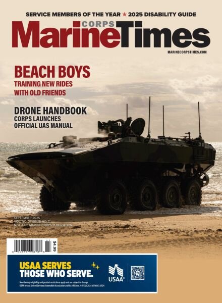 Marine Corps Times – September 2025 Cover