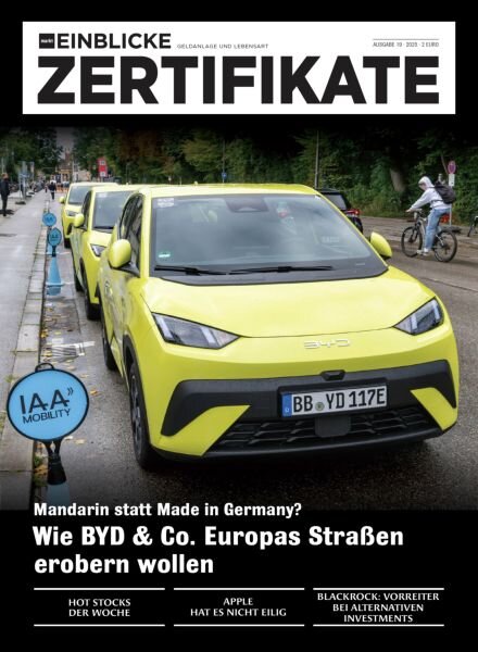 marktEINBLICKE Zertifikate – 17 September 2025 Cover