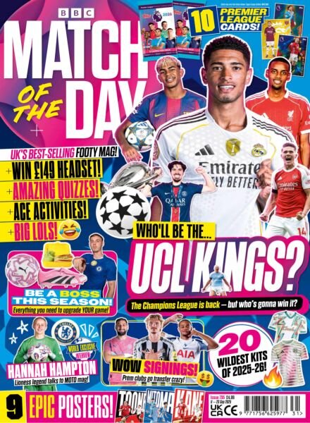 Match of the Day – 11 September 2025 Cover