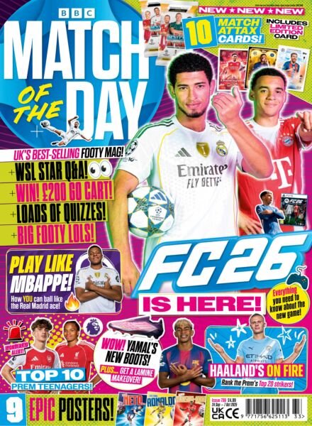 Match of the Day – 24 September 2025 Cover