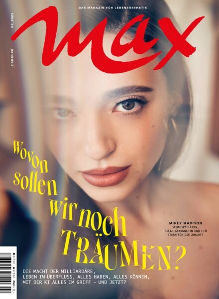 MAX – 25 September 2025 Cover