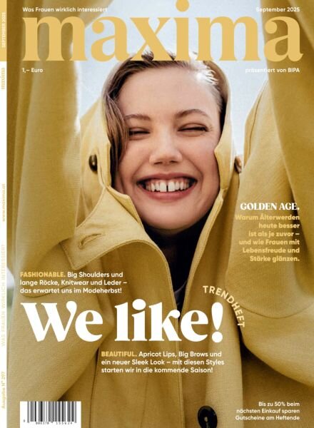 Maxima – September 2025 Cover