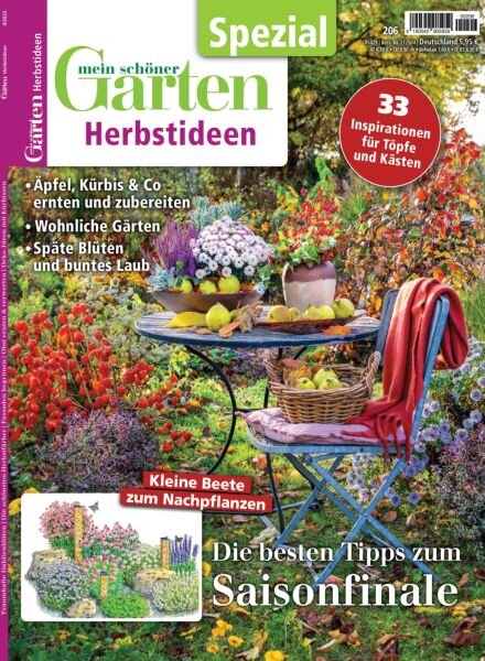 Mein schOner Garten Spezial – 18 September 2025 Cover