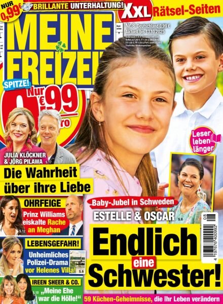 Meine Freizeit – September 2025 Cover