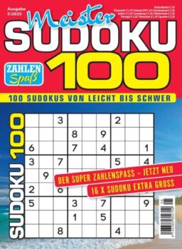 Meister Sudoku – 13 September 2025