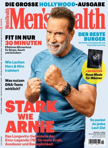 Men’s Health Germany – Oktober 2025 Cover