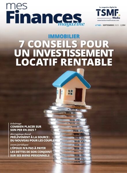 Mes Finances Magazine – Septembre 2025 Cover