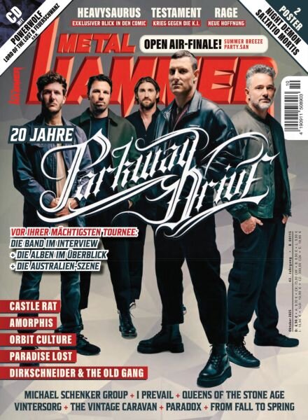 Metal Hammer Germany – Oktober 2025 Cover