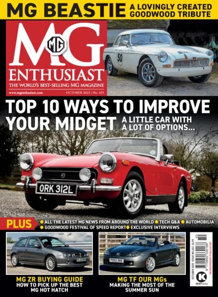MG Enthusiast – October 2025 Cover