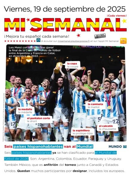 Mi Semanal – 19 Septiembre 2025 Cover