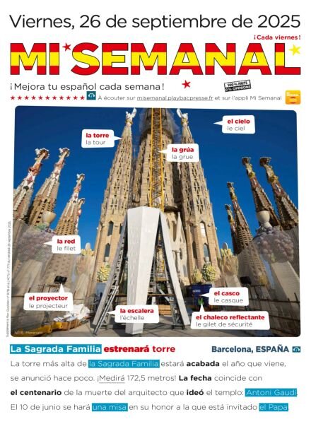 Mi Semanal – 26 Septiembre 2025 Cover