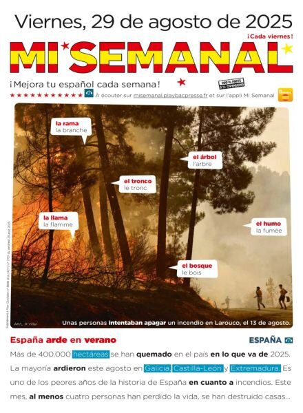 Mi Semanal – 29 Agosto 2025 Cover