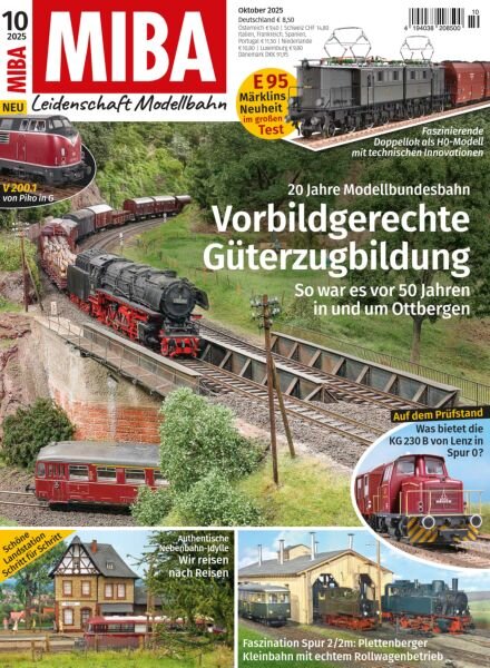 Miba Magazin – Oktober 2025 Cover