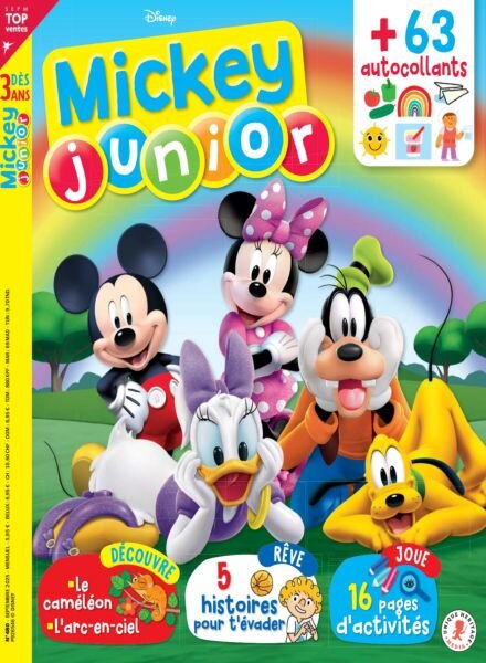 Mickey Junior – Septembre 2025 Cover