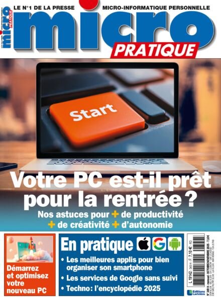 Micro Pratique – Octobre-Novembre 2025 Cover