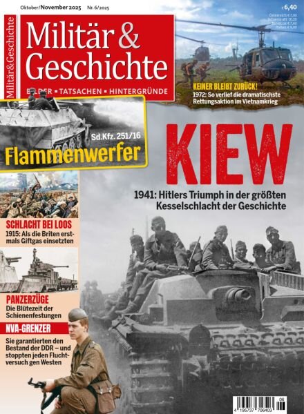 Militar & Geschichte – Oktober-November 2025 Cover