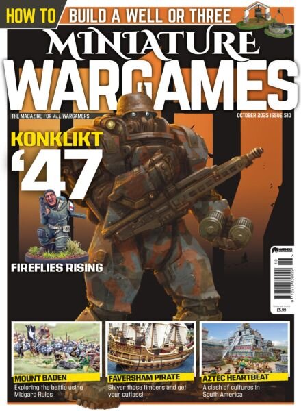 Miniature Wargames – October 2025 Cover