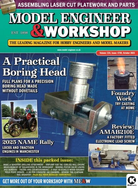 Model Engineer & Workshop – October 2025 Cover