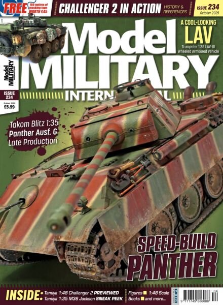 Model Military International – October 2025 Cover