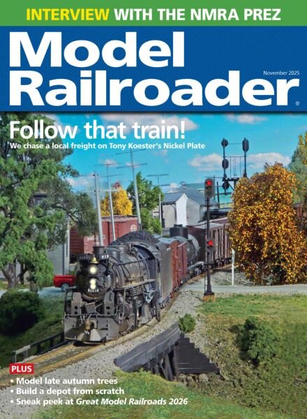 Model Railroader – November 2025 Cover