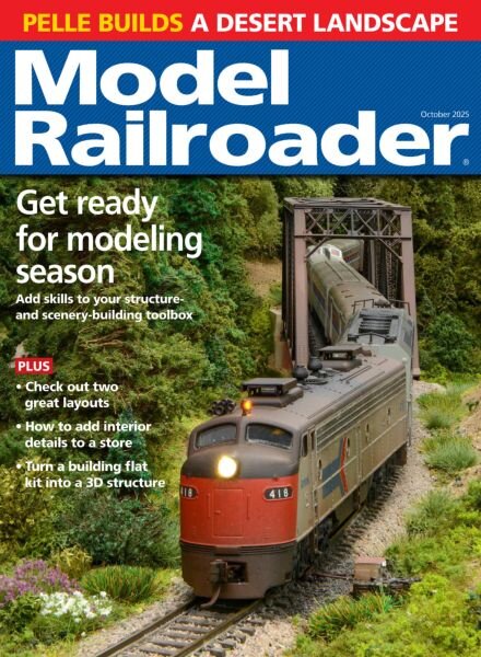 Model Railroader – October 2025 Cover