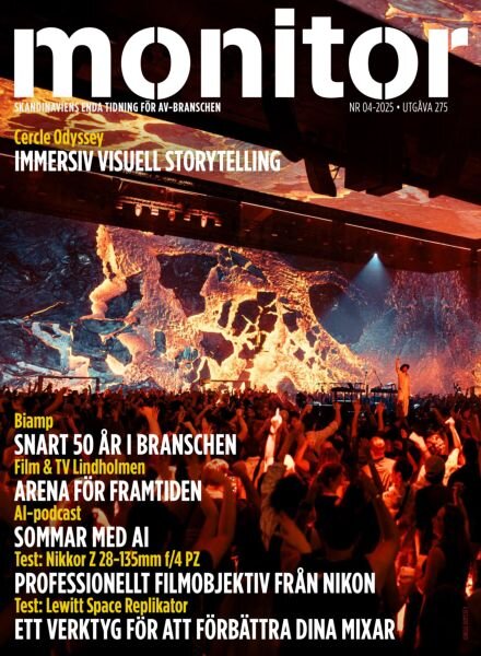 Monitor – Augusti 2025 Cover