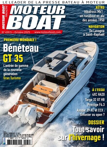 Moteur Boat – Octobre 2025 Cover