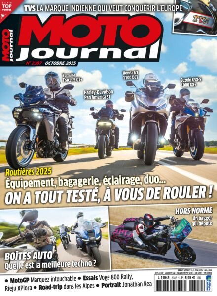 Moto Journal – Octobre 2025 Cover