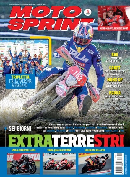 Moto Sprint – 2 Settembre 2025 Cover