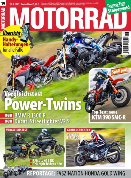 Motorrad – 28 August 2025 Cover