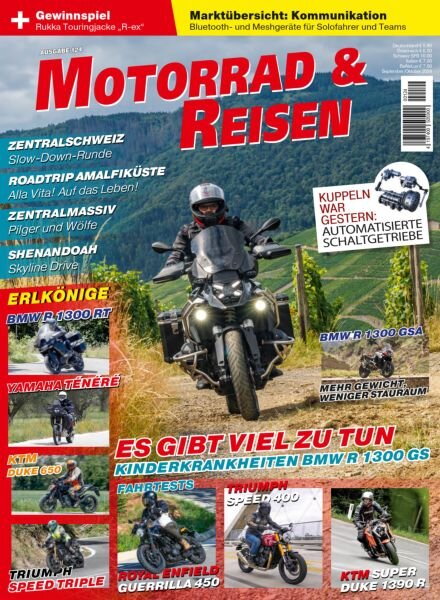 Motorrad & Reisen – September-Oktober 2024 Cover