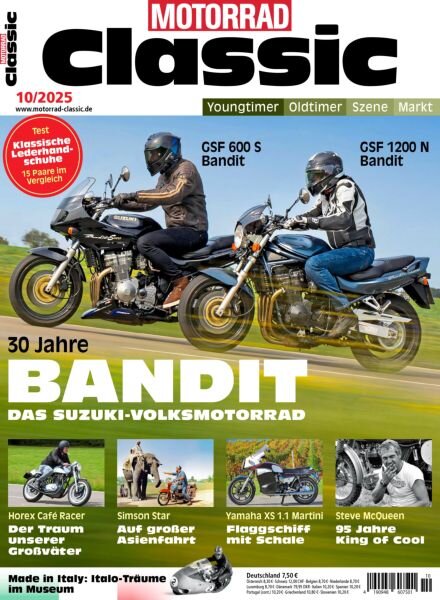Motorrad Classic – Oktober 2025 Cover