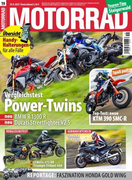 Motorrad Magazin – 29 August 2025 Cover