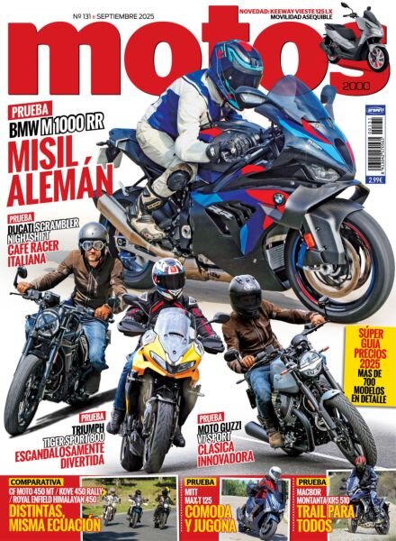 Motos 2000 – Septiembre 2025 Cover