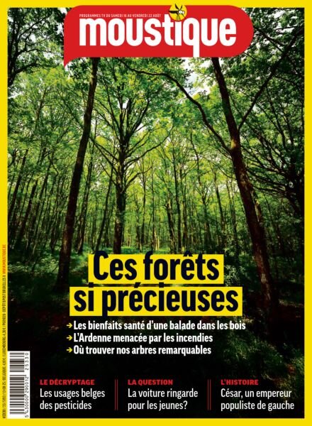 Moustique Magazine – 13 Aout 2025 Cover