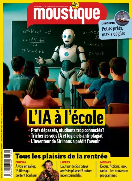 Moustique Magazine – 27 Aout 2025 Cover