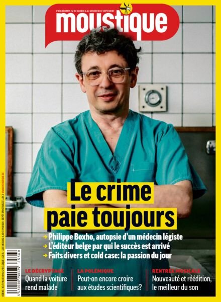 Moustique Magazine – 3 Septembre 2025 Cover