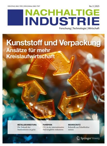 Nachhaltige Industrie – Nr 3 2025 Cover