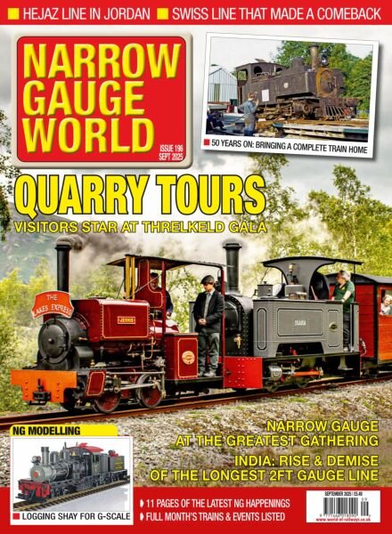 Narrow Gauge World – September 2025 Cover