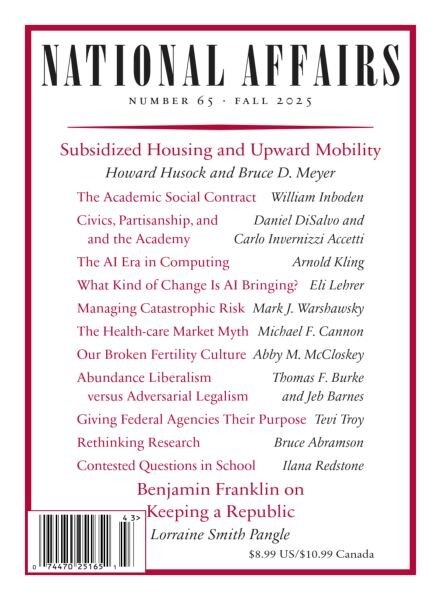 National Affairs – Fall 2025 Cover