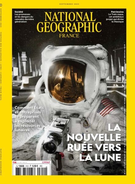 National Geographic France – Septembre 2025 Cover