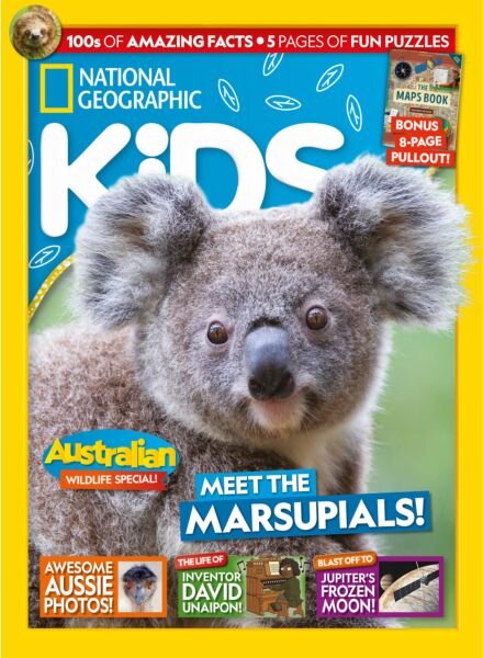 National Geographic Kids Australia – Issue 128 2025 Cover
