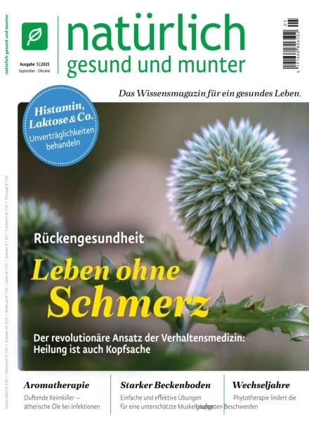 Naturlich Gesund und Munter – September-Oktober 2025 Cover