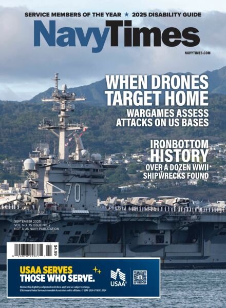 Navy Times – September 2025 Cover