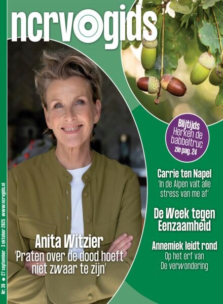 NCRV-gids – 23 September 2025 Cover