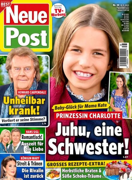 Neue Post – 10 September 2025 Cover
