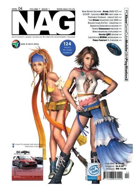 New Age Gaming – April 2004 Cover