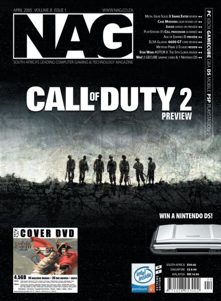 New Age Gaming – April 2005 Cover